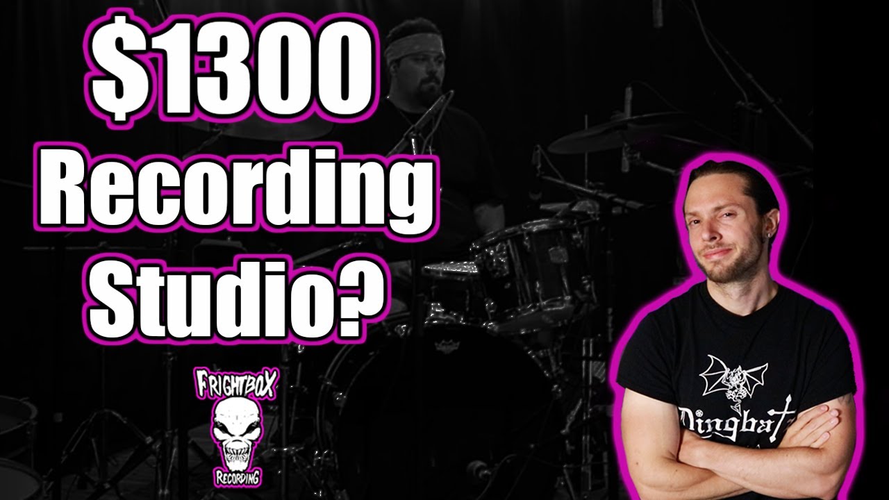An Entire Home Studio Recording Setup For $1300?