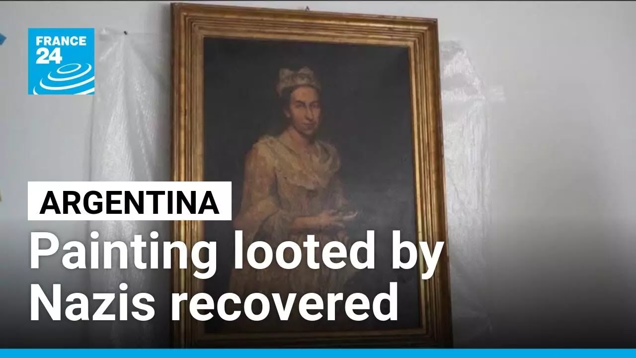 Argentina recovers long-lost Italian painting looted by Nazis during WWII • FRANCE 24 English