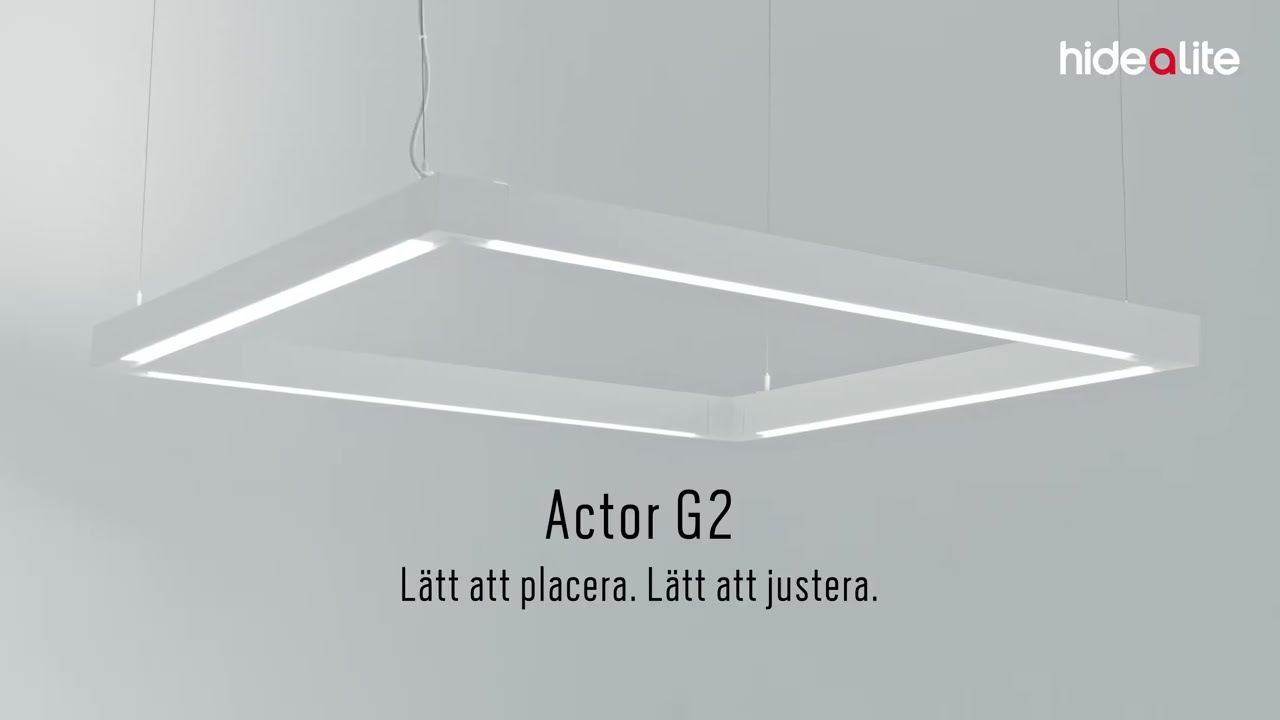 Actor G2 - Nyhet från hide-a-lite våren 2026