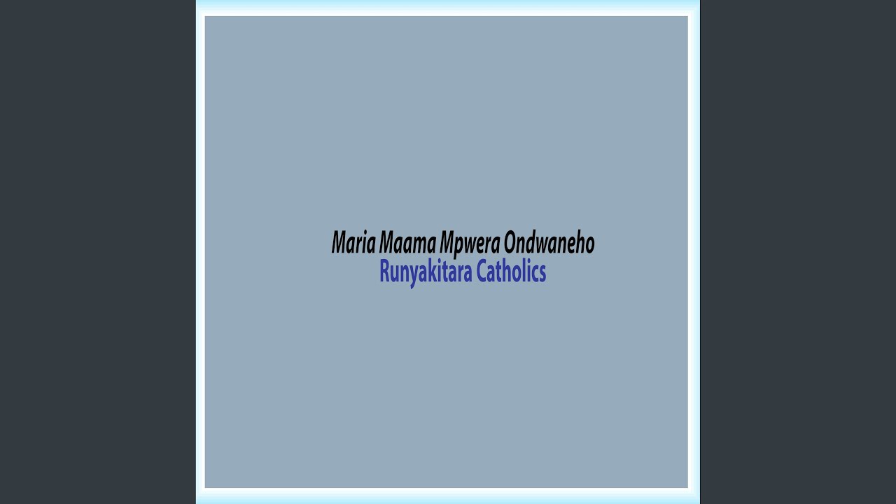 Maria Maama Mpwera Ondwaneho