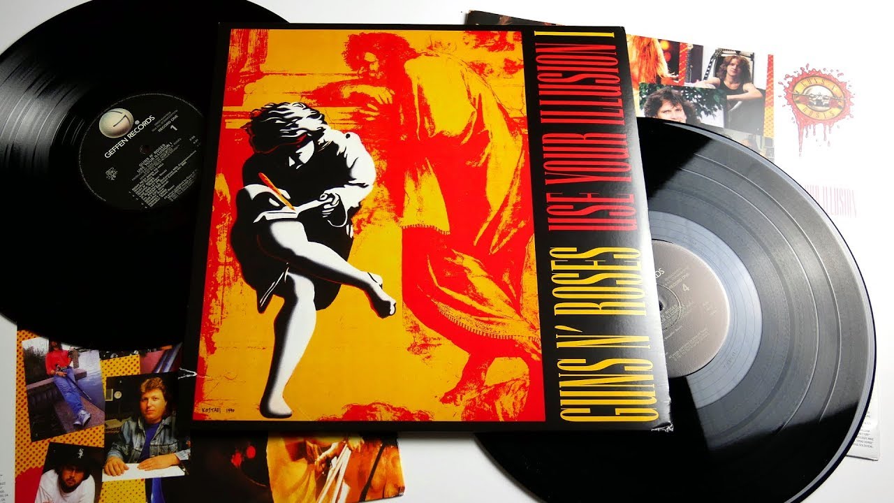 Guns N' Roses - Use Your Illusion I - Vinyl Unboxing