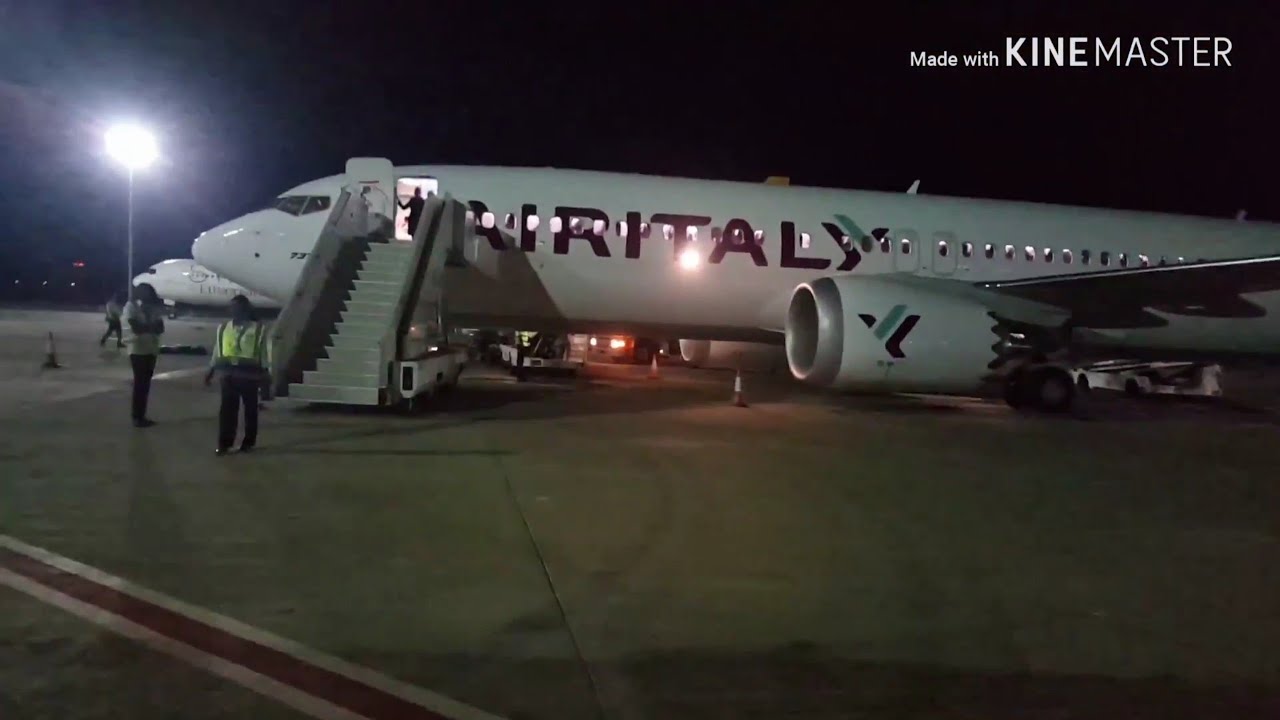 Boeing 737 MAX Air Italy| Dakar - Milano |(DSS - MXP)