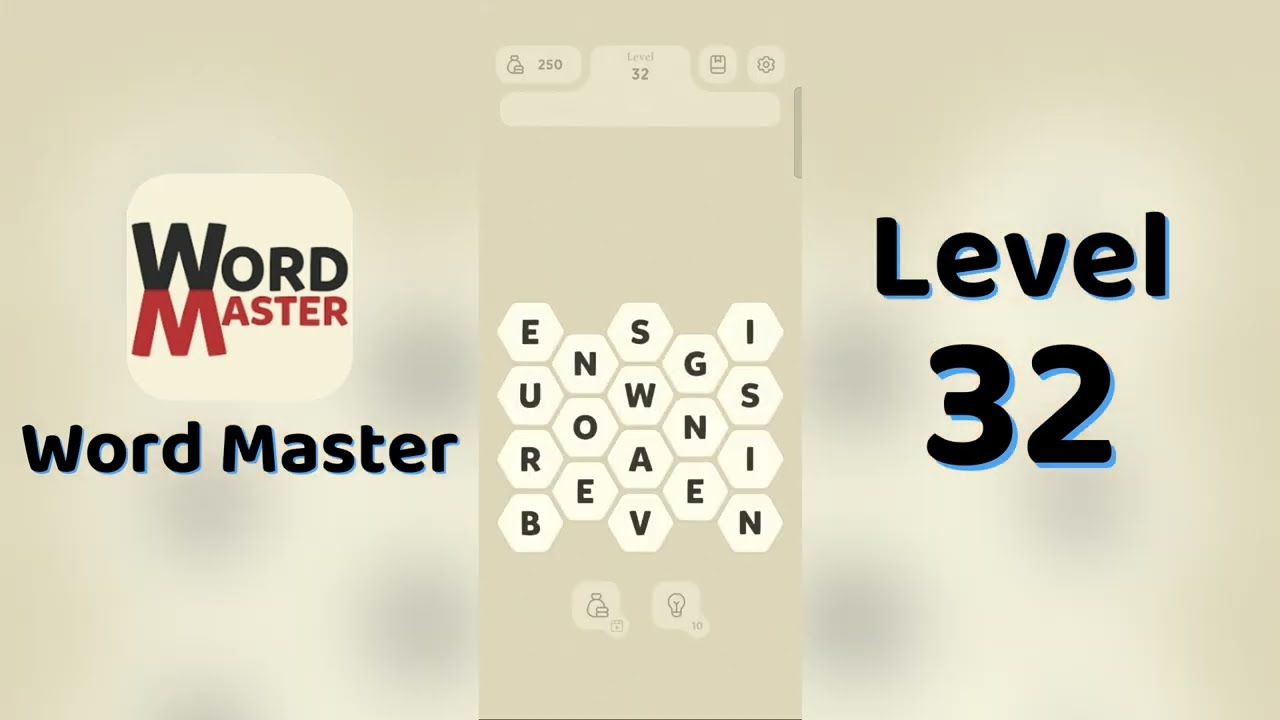 Word Master Level 32 Answer | Word Master Solutions | Go Answer