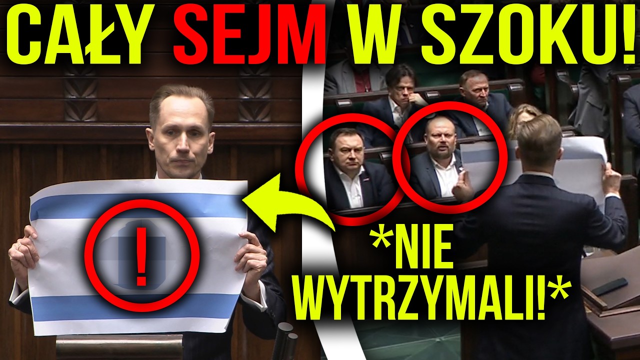 SEJM W OSŁUPIENIU! POSEŁ KONFEDERACJI POSTAWIŁ WSZYSTKICH NA NOGI!