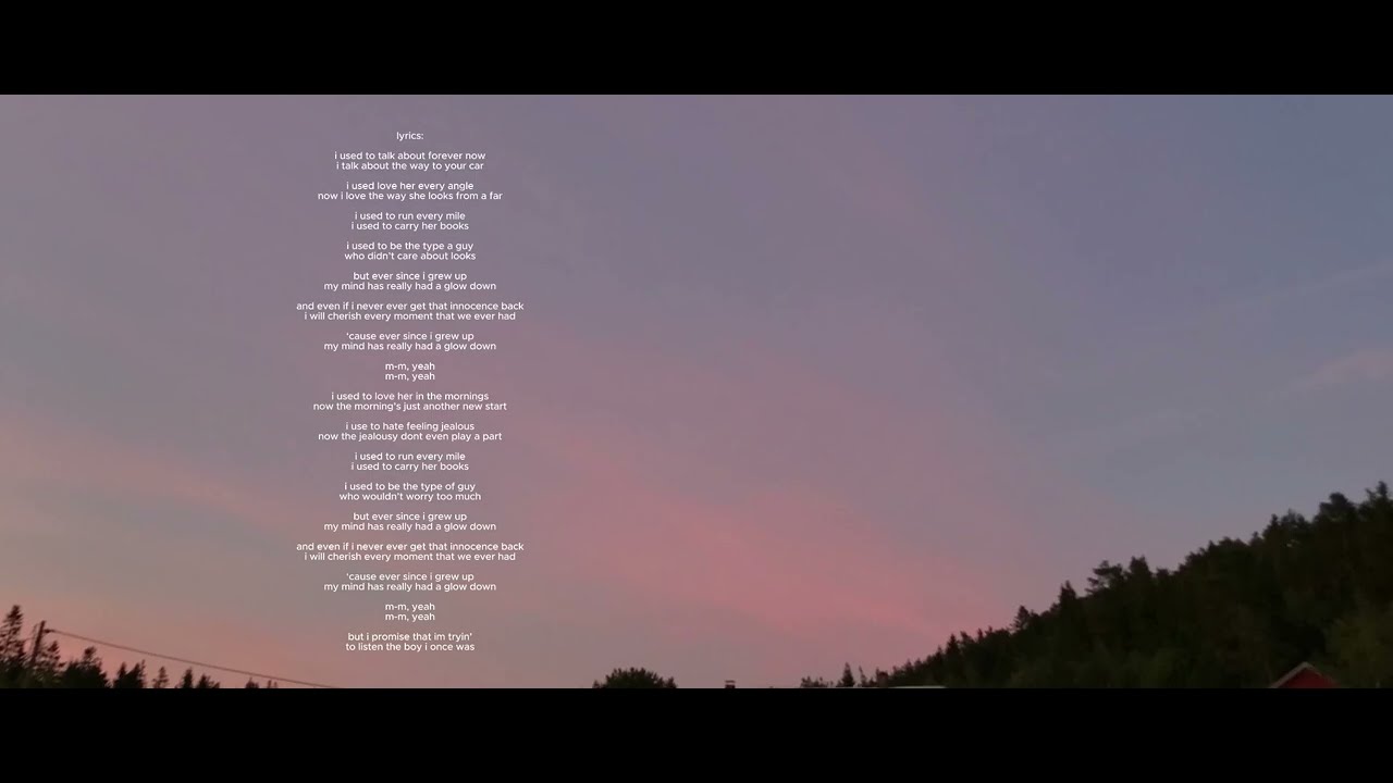fawlin - glow down (official audio)