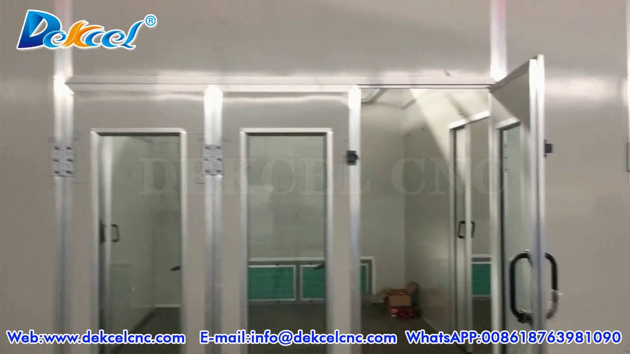 DEKCEL customized spray booth for painting furniture