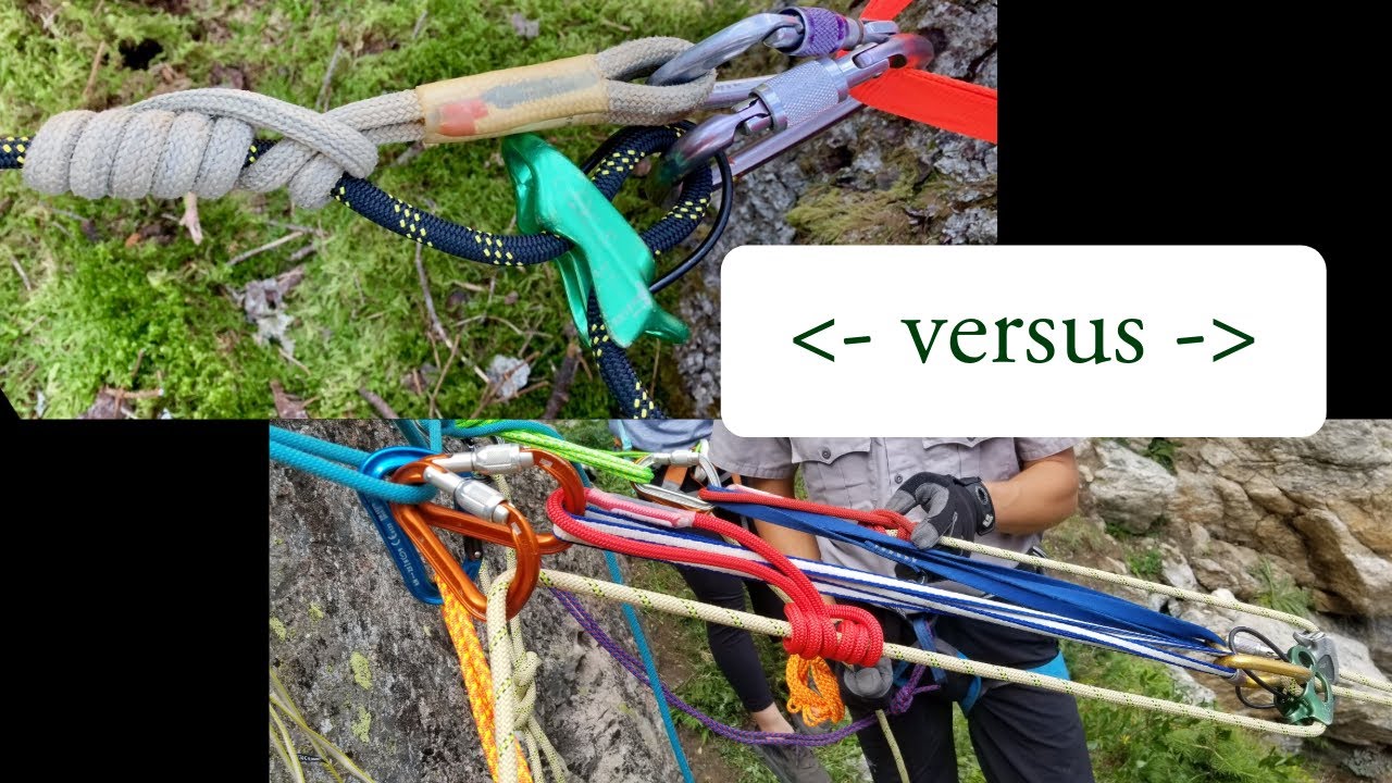 Component-based High Angle Rope Systems for lightweight technical rescue: Where to put the prusik?