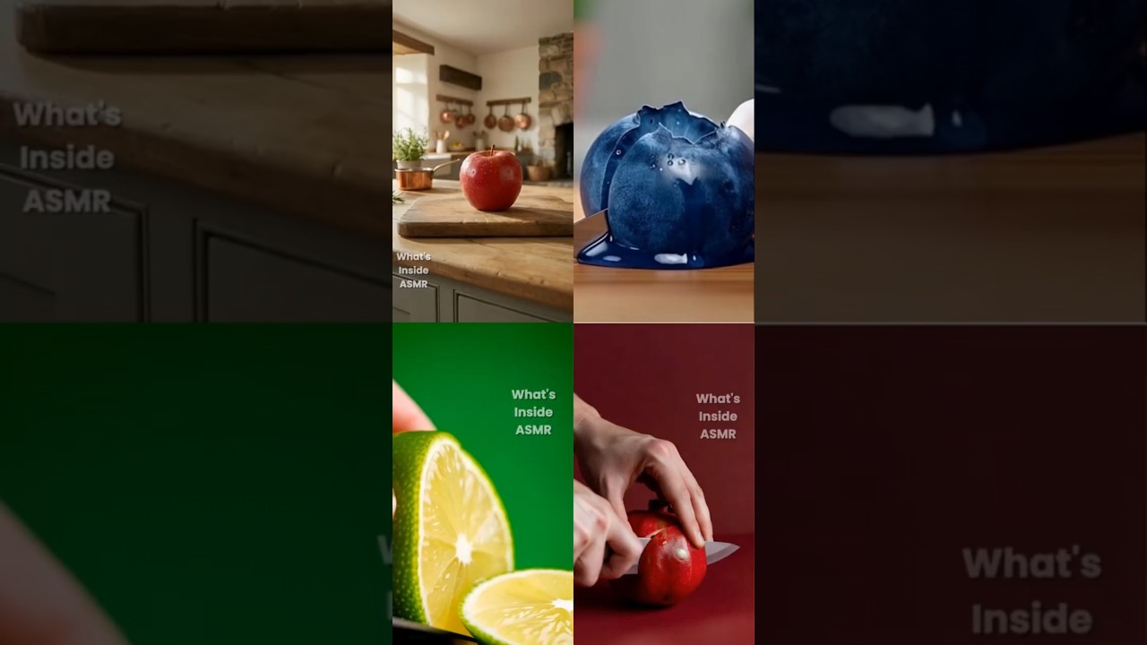 ASMR COMPILATION - FRUITS VERSION  |  