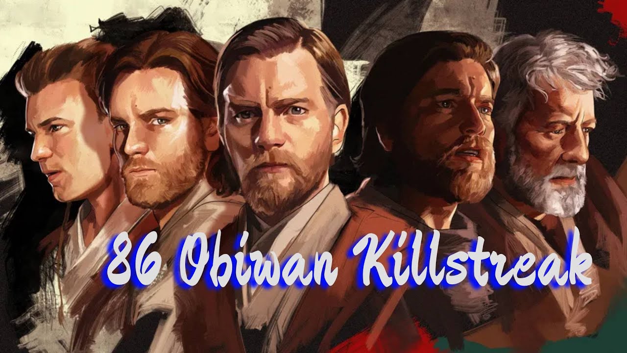 Obiwan- 86 Killstreak on Naboo (PS5 Cusa)- Star Wars Battlefront 2