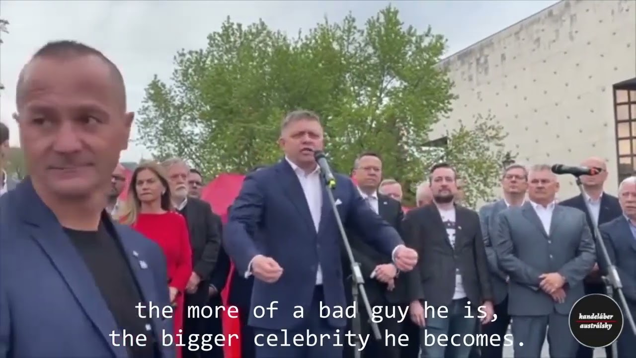 Ľubo&scaron; Blaha, Robert Fico a SMER ( Nitra, 1. 5.  2022 ) - Prezidentka je americk&aacute; ...