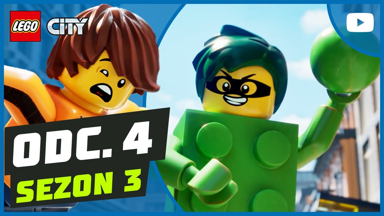 Złoczyńcy Dużego Kalibru kontra Moja Babcia🤯 | S3, odc. 4 | Pełny odcinek | LEGO City: Po bandzie