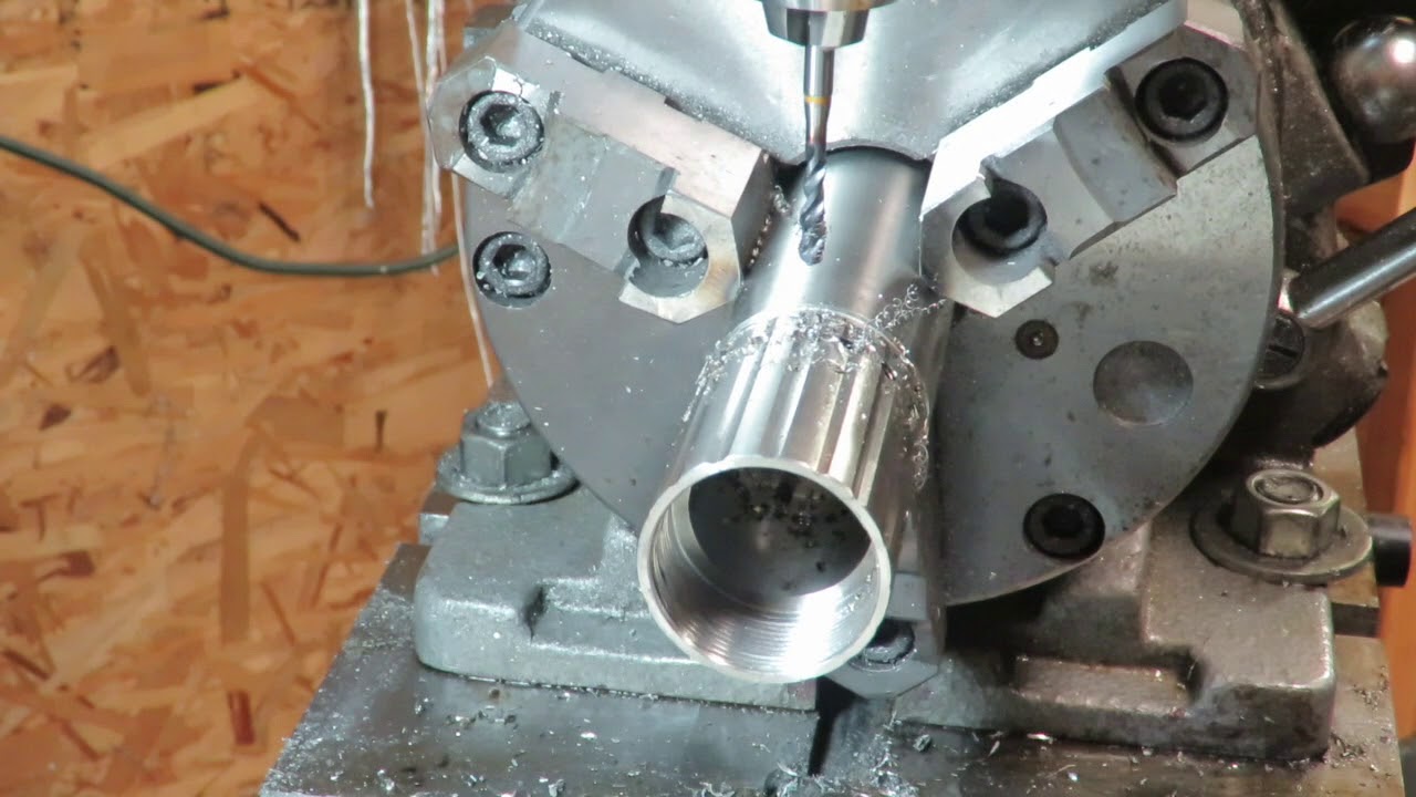 Machining a AR 10 barrel nut