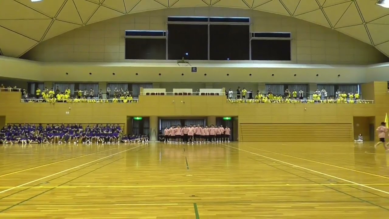 桃ブロック　2025愛知県立美和高等学校体育祭　応援