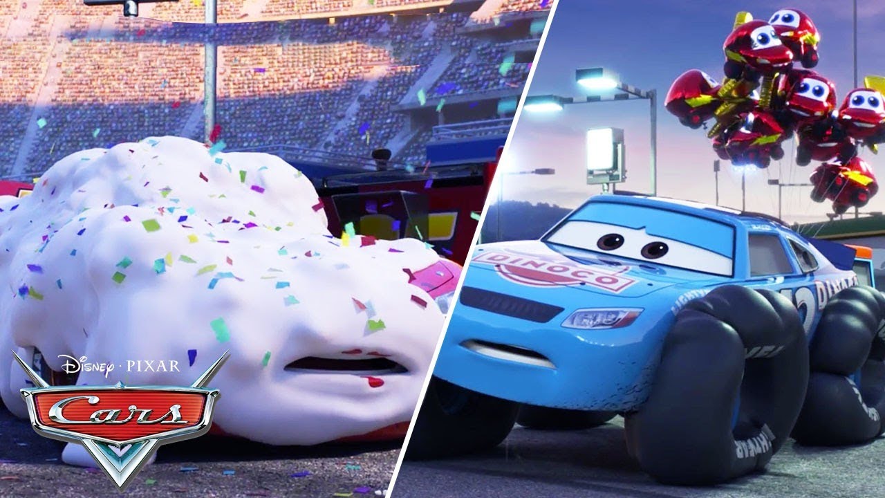 Cars 3 Funniest Moments | Pixar Cars | @disneyjr