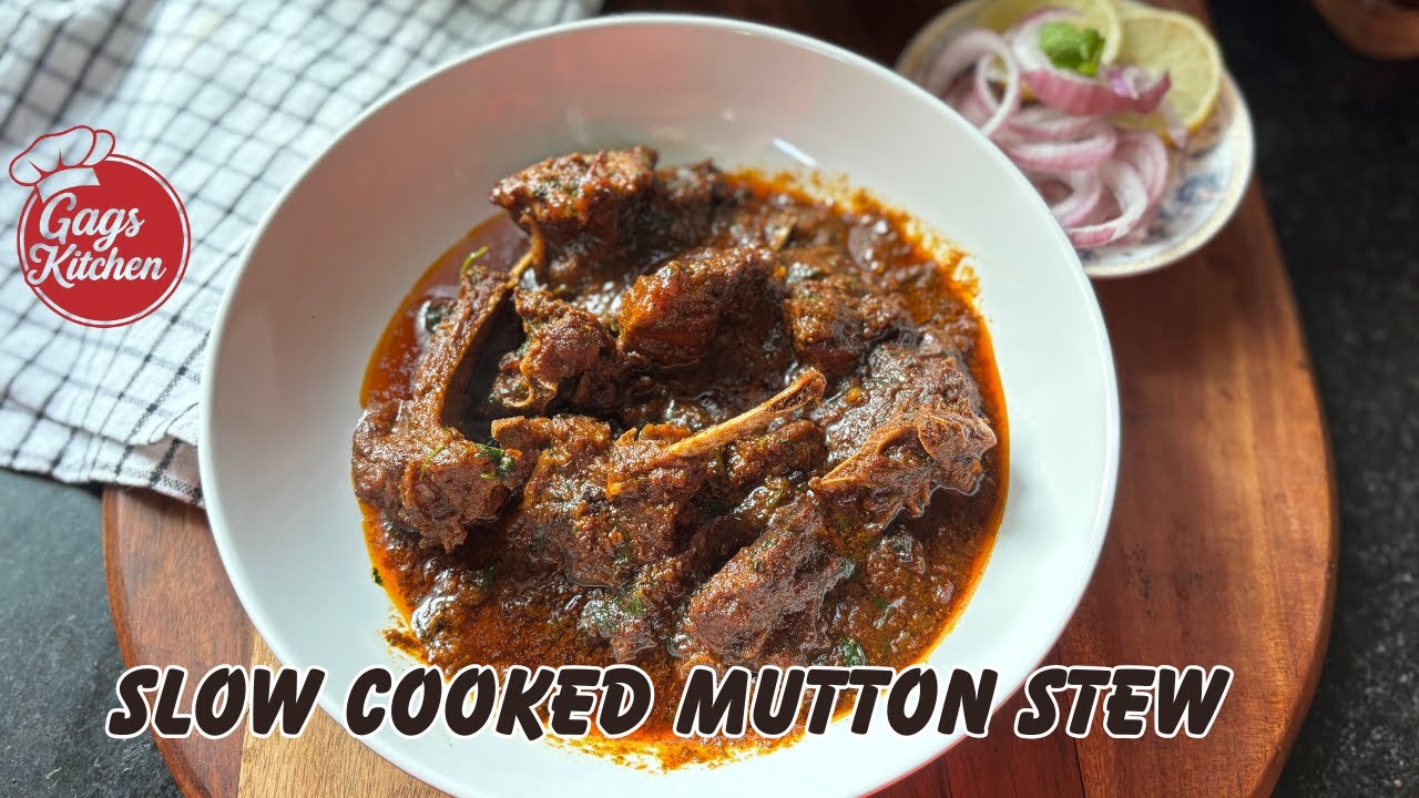 Slow Cooked Mutton Stew | Winter Special | Tender & Flavorful | Mutton That Melts in Your Mouth