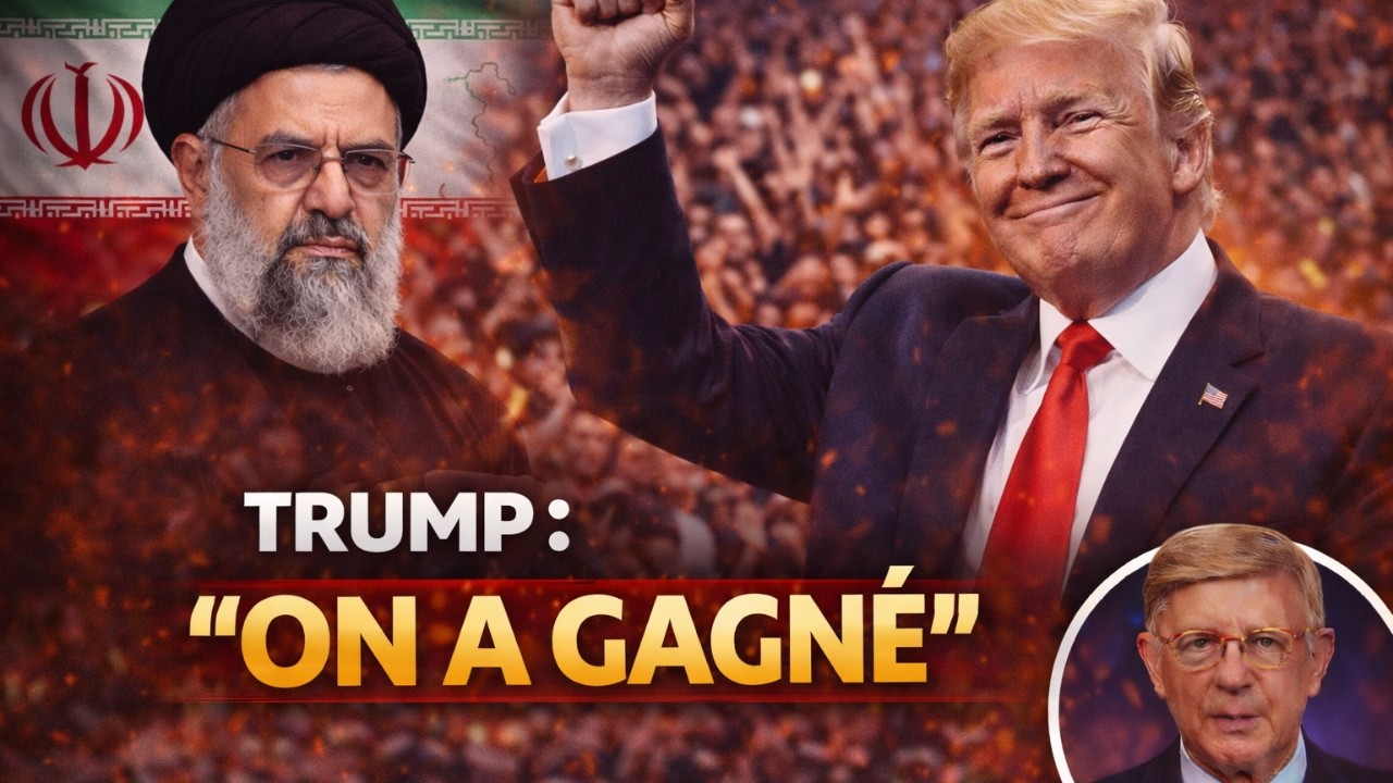 Il Y'A 1 HEURE : TRUMP SE DÉCLARE VAINQUEUR CONTRE L'IRAN