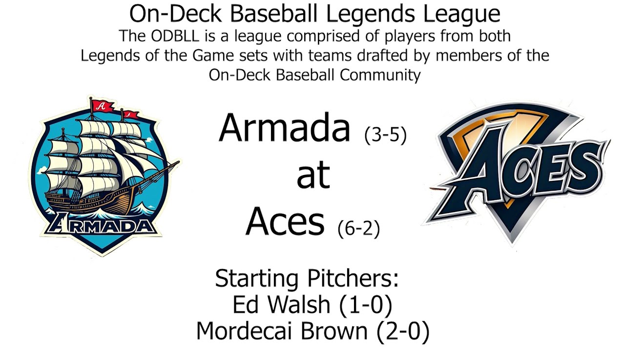 ODBLL Coverage Armada (3-5) против Aces (6-2)