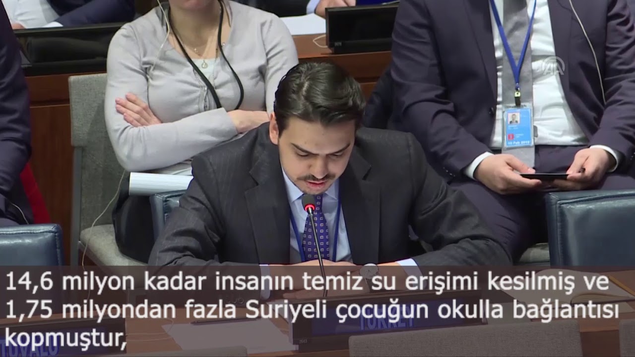 YTB Başkanı Abdullah Eren BM Sosyal Kalkınma Komisyonu’nunda Konuştu