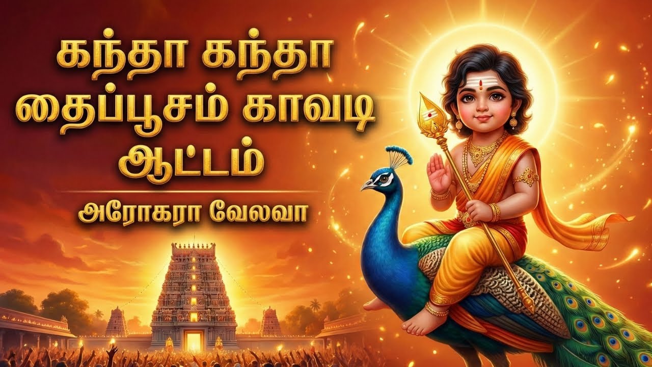 கந்தா கந்தா – தைப்பூசம் காவடி உற்சவம் | High Energy Tamil Folk | Tamil Bhakthi Sruthi