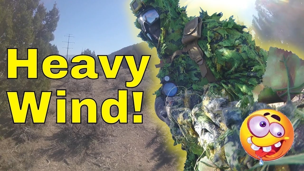 Sniping Against The Wind | Operation Bad Voodoo | Airsoft Sniper Gameplay