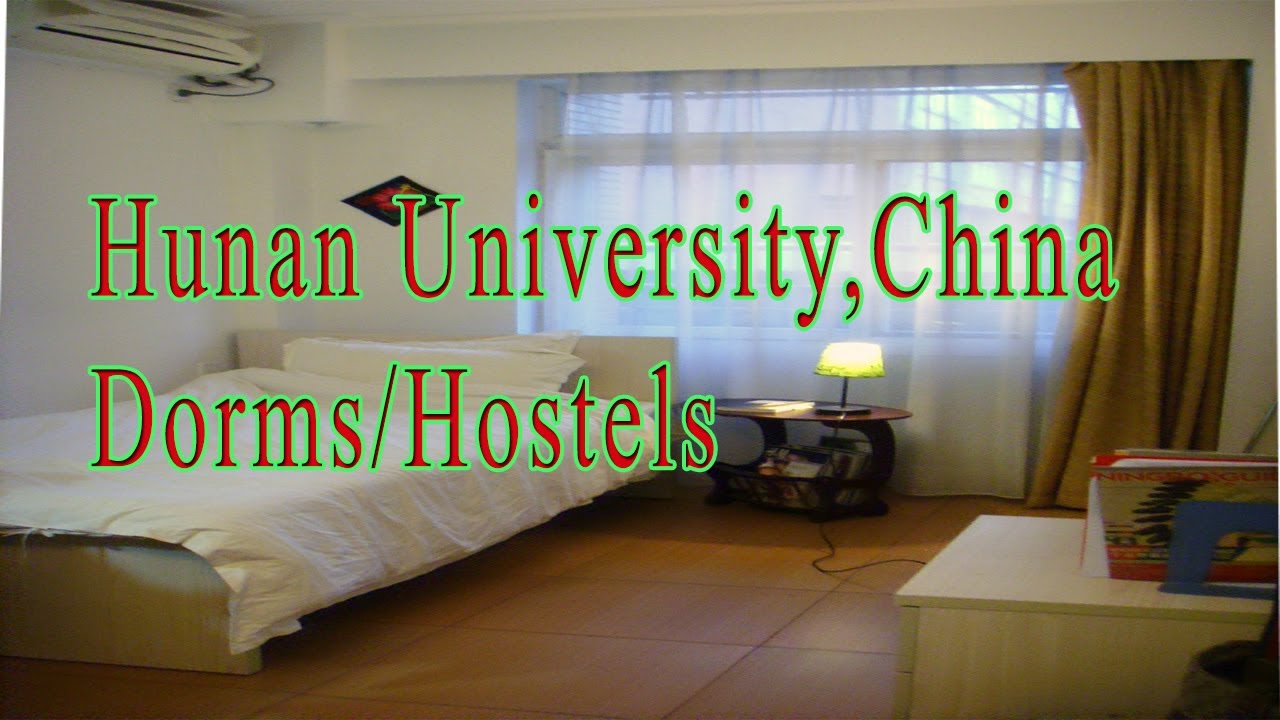 Hunan University dormitory/hostel