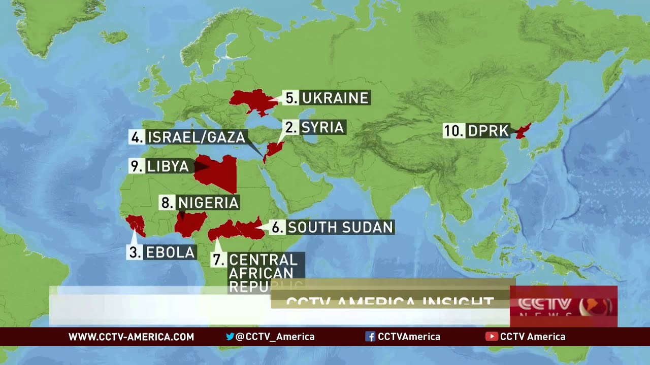 Top ten global crises of 2014
