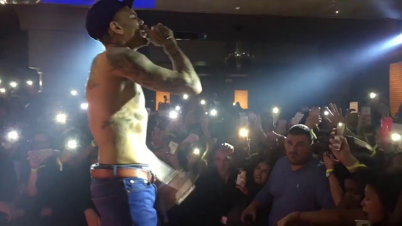 Chris Brown In Portugal at Main Club