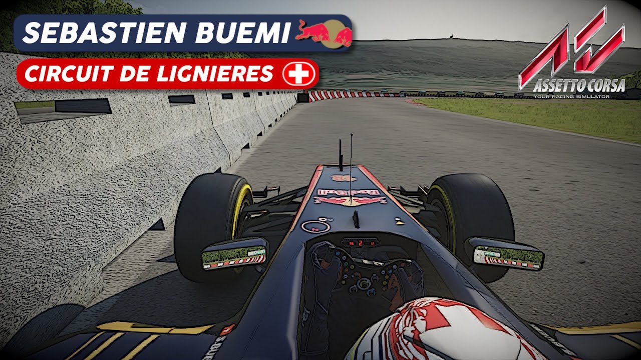 Assetto Corsa | S&eacute;bastien Buemi | Toro Rosso 2011 | Circuit de Ligni&egrave;res