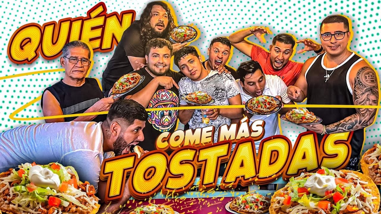 🔥RETO QUIEN COME MAS TOSTADAS CON EL CREW RETOJORJAIS🔥