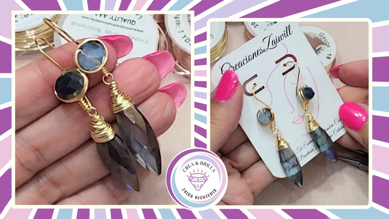 Aretes de Bisuteria Elegantes | Faciles de Hacer