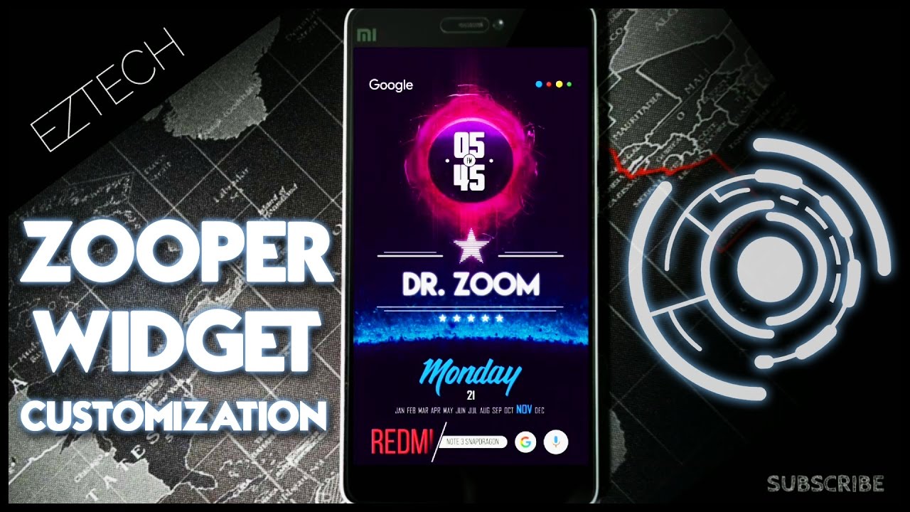 Zooper Widget Pro Customization on any Android !