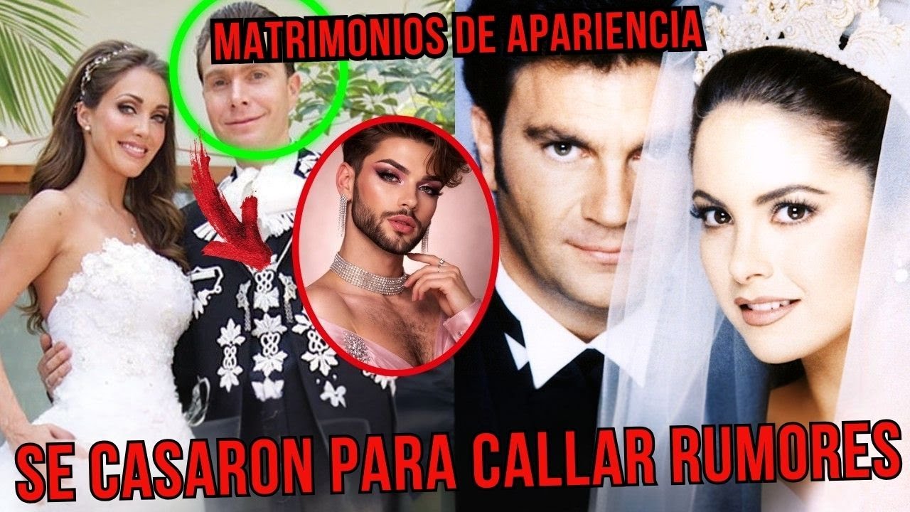 Famosos Que Se Casaron Para Callar Rumores: Secretos Ocultos de la Farándula | Caso Miroslava Stern