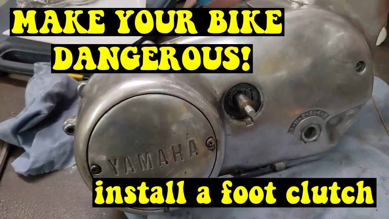 XS650 DIY Foot Clutch (part one)