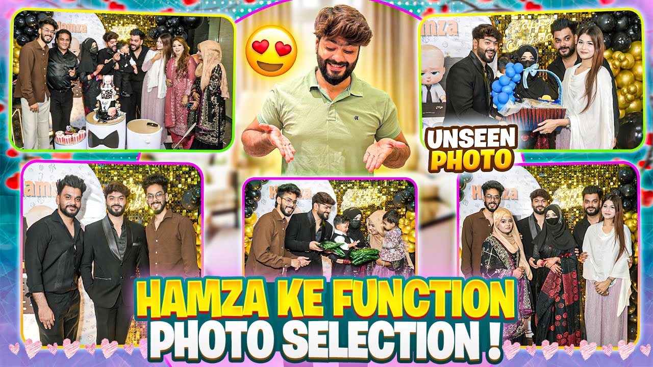 Hamza ke Birthday Ke Unseen Photo Selection😍Aman’s Family