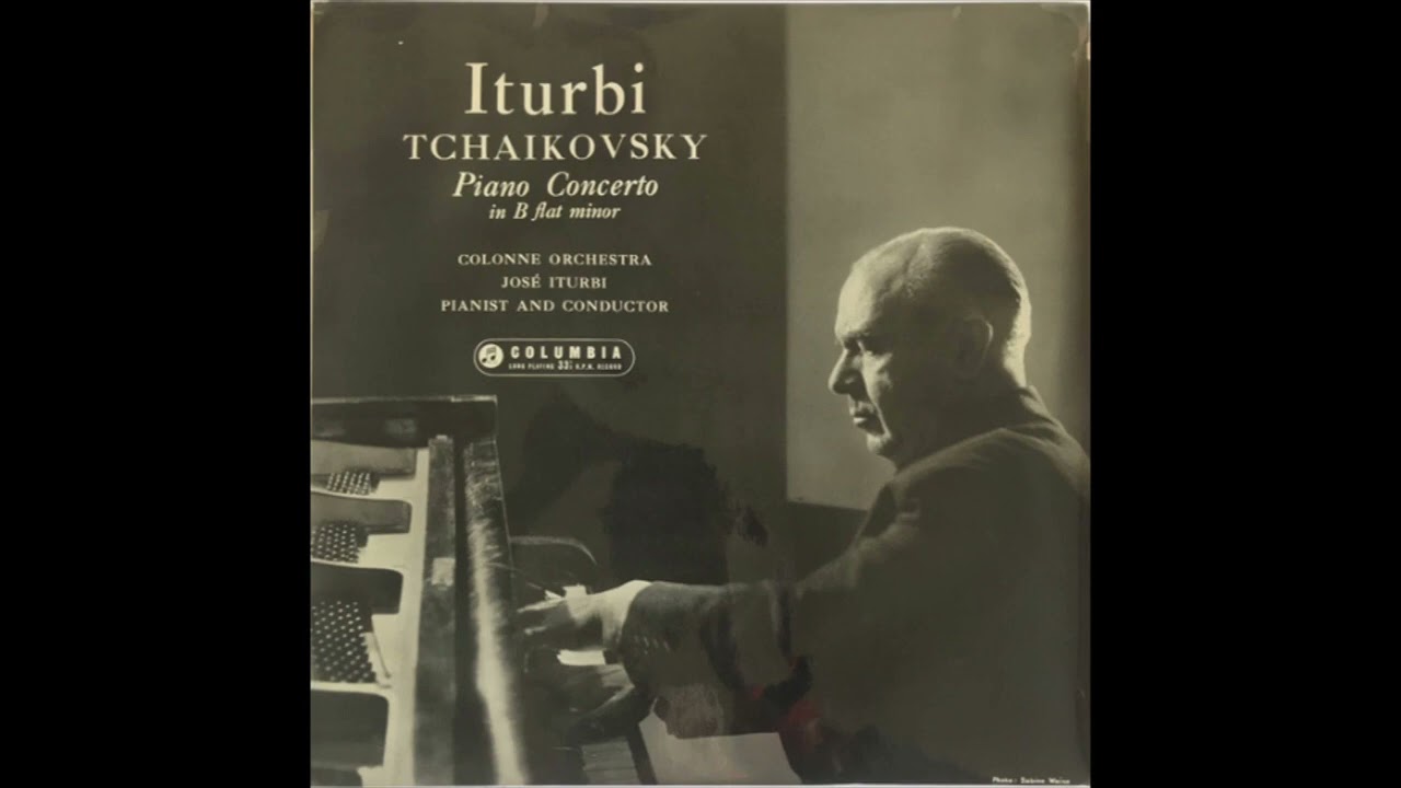 Jos&eacute; Iturbi -Tchaikovsky Piano Concerto in B flat minor, op.23 (Iturbi/Colonne Orchestra)