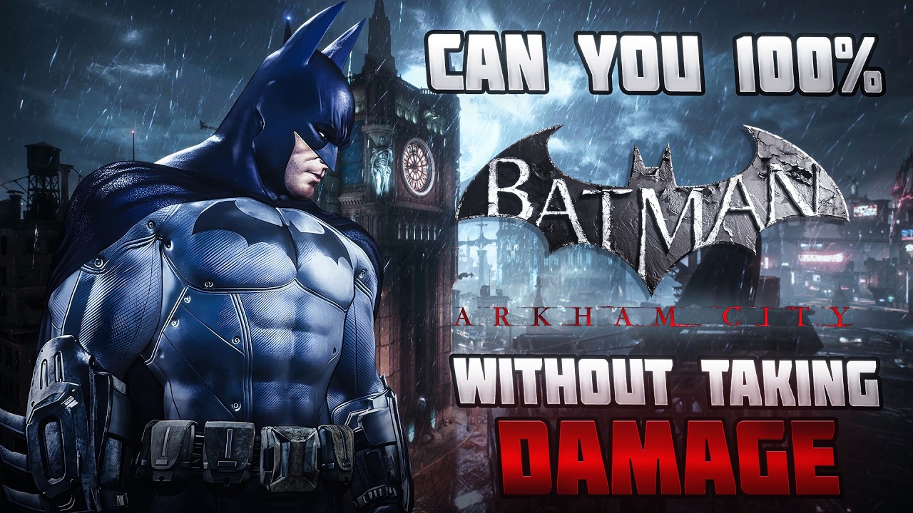 Can I 100% Arkham City Without Taking Damage?