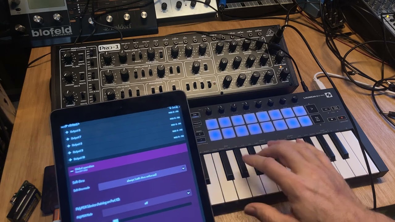 RK006 MIDI / CVGATE hybrid output modes