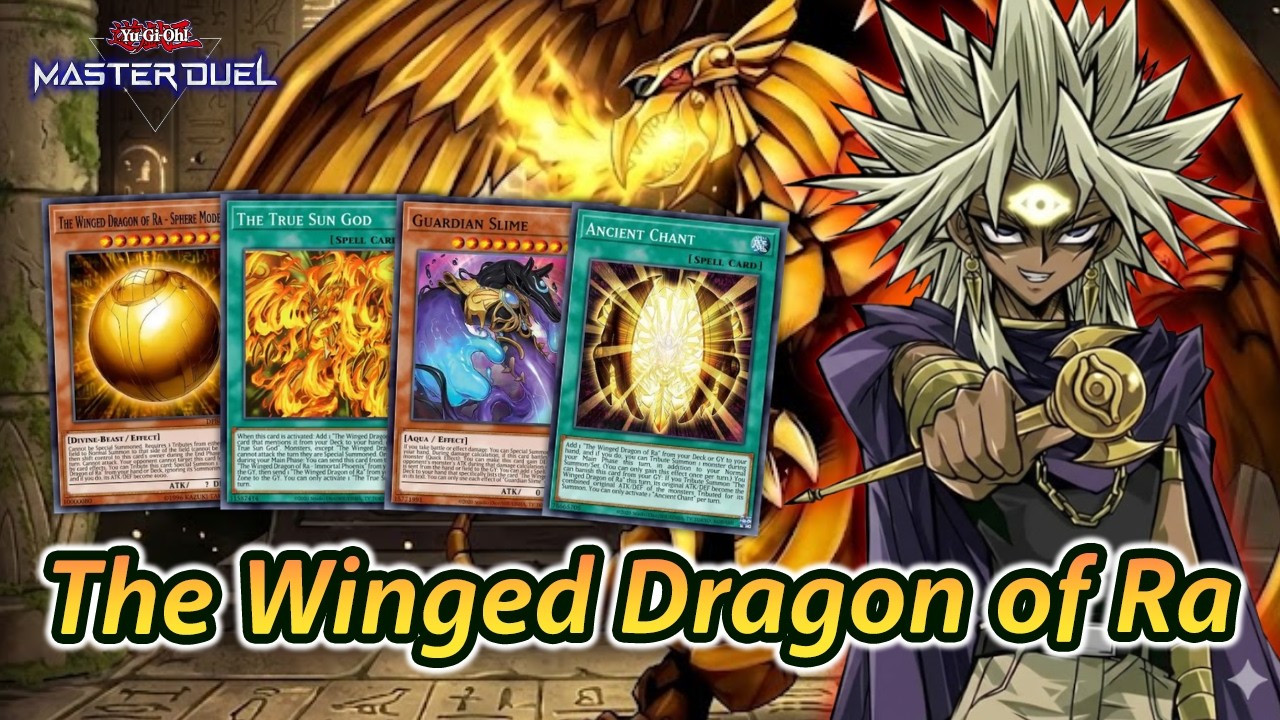 The Winged Dragon of Ra OTK Deck Master Duel | Power of The True Sun God Ranked Gameplay