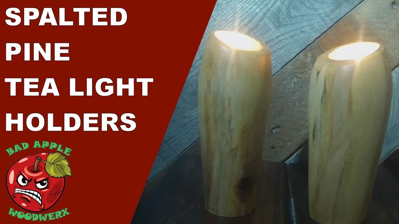 Woodturning - Another Attempt At Tea Light Holders