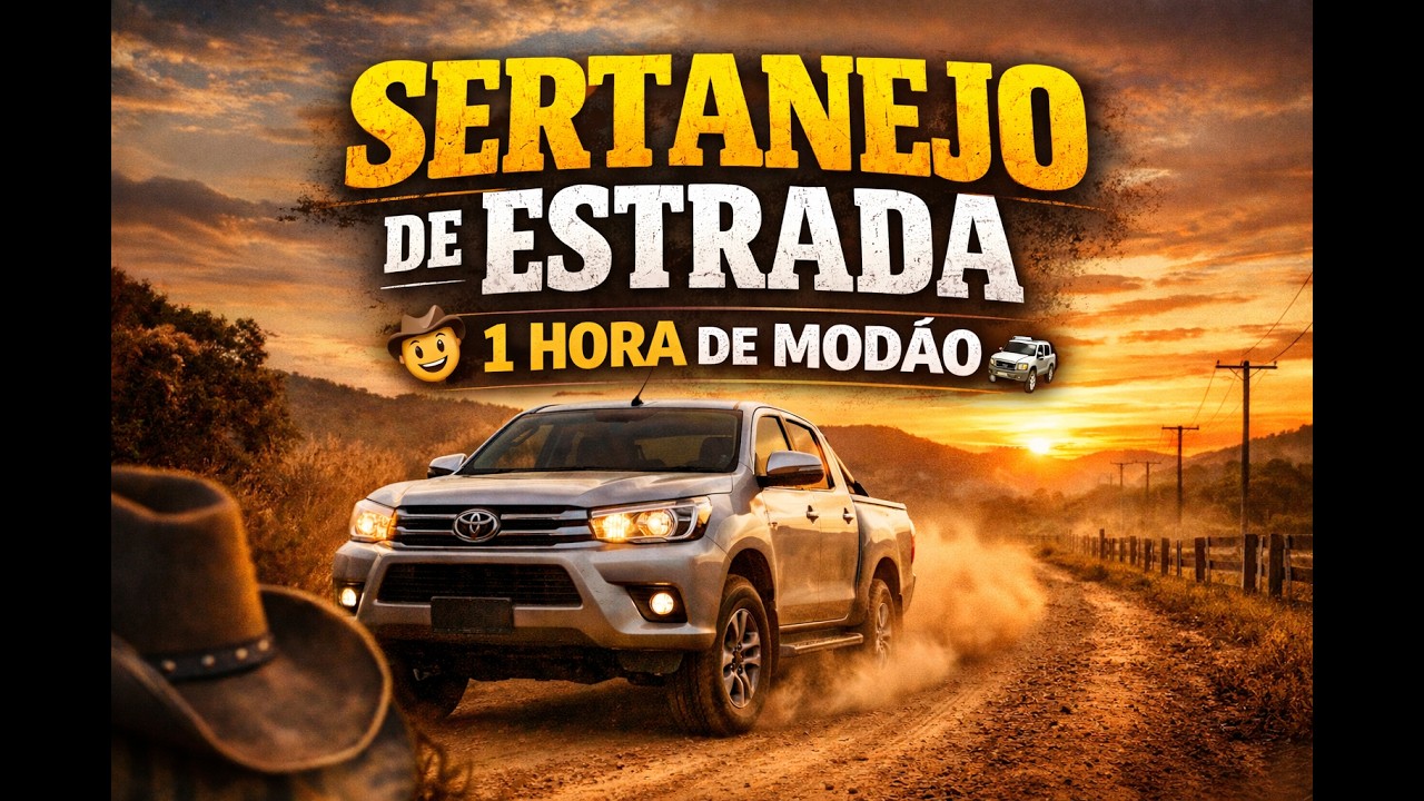 🤠 MODÃO DE ESTRADA 2026 🚗 | 1 Hora de Sertanejo Pra Viajar 🌾