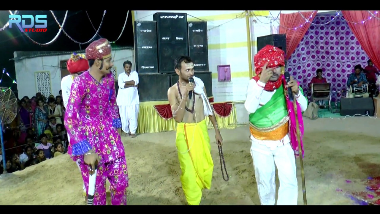 Comedy~बाल विवाह !! चामुण्डा गरबा मण्डल मेंगलवा !! मेंगलवा लाइव गरबा 2019