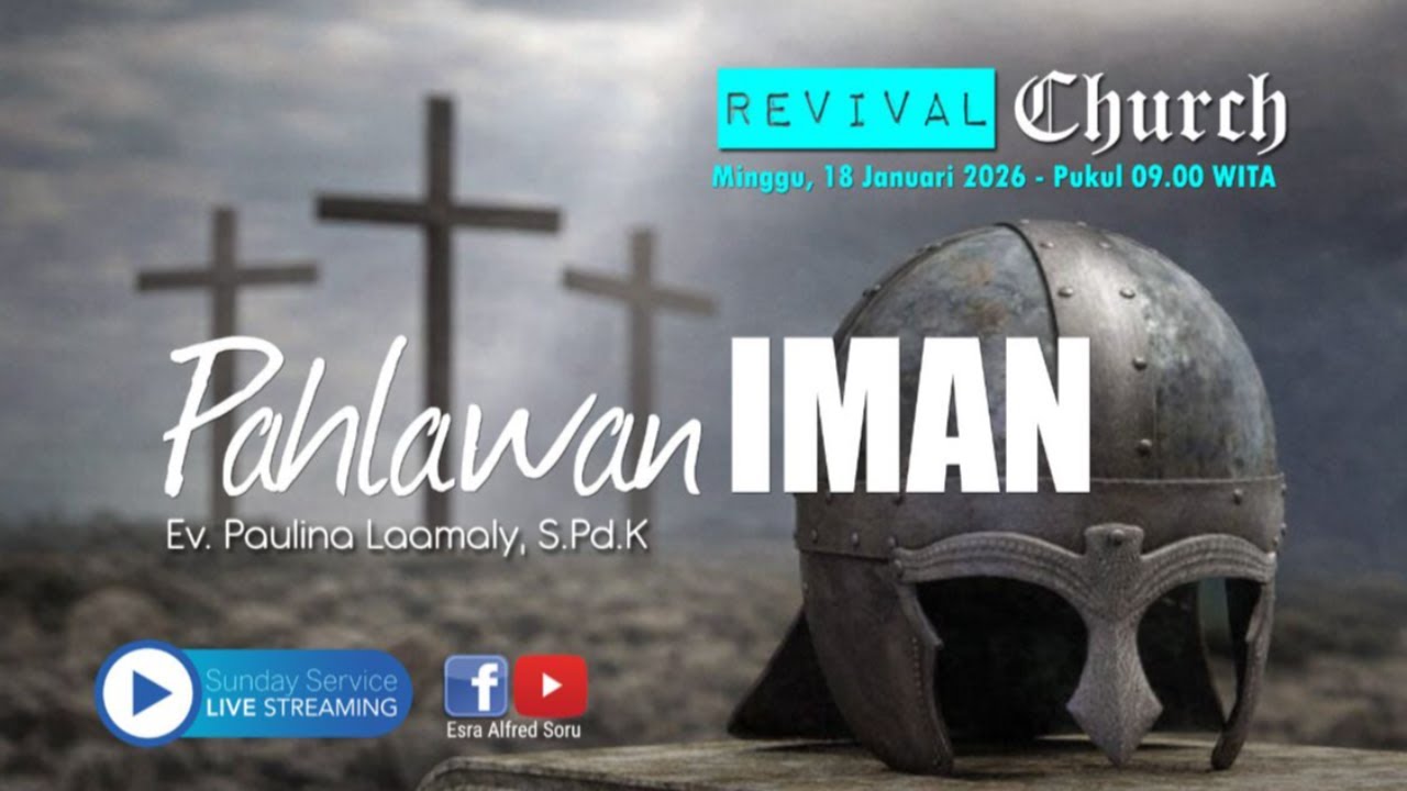 IBADAH ONLINE GKIN REVIVAL KUPANG | 18 JAN  2026 | PAHLAWAN IMAN | Ev. Paulina Laamaly, S.Pd.K