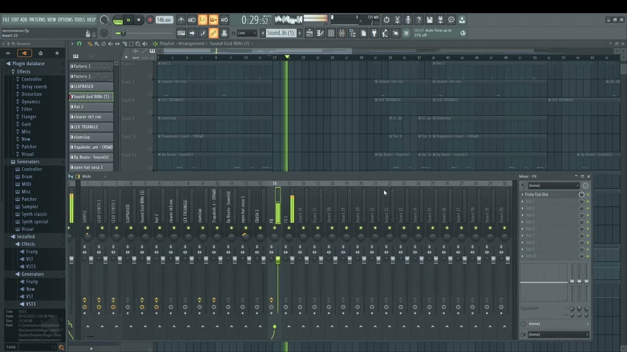 SEMATARY - NECROMANSER INSTRUMENTAL & BREAKDOWN