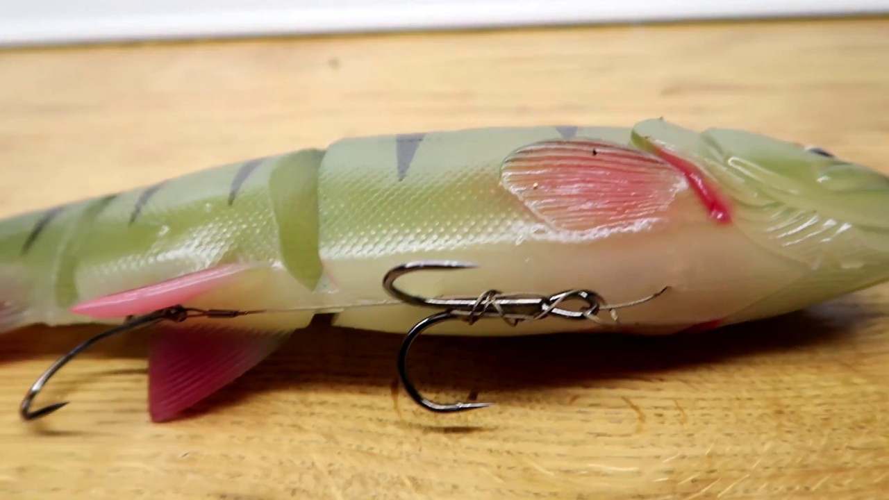 TAKEL MAKEN VOOR SAVAGEAR LINE THRU TROUT 30CM #VLOG 14