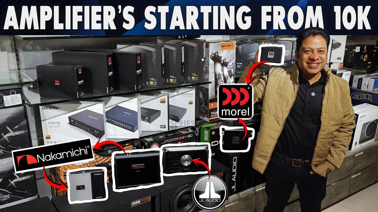 AMPS STARTING FROM 10K,15K,20K,25K,30K,40K & MORE | JL AUDIO, AUDISON, MOREL, NAKAMICHI