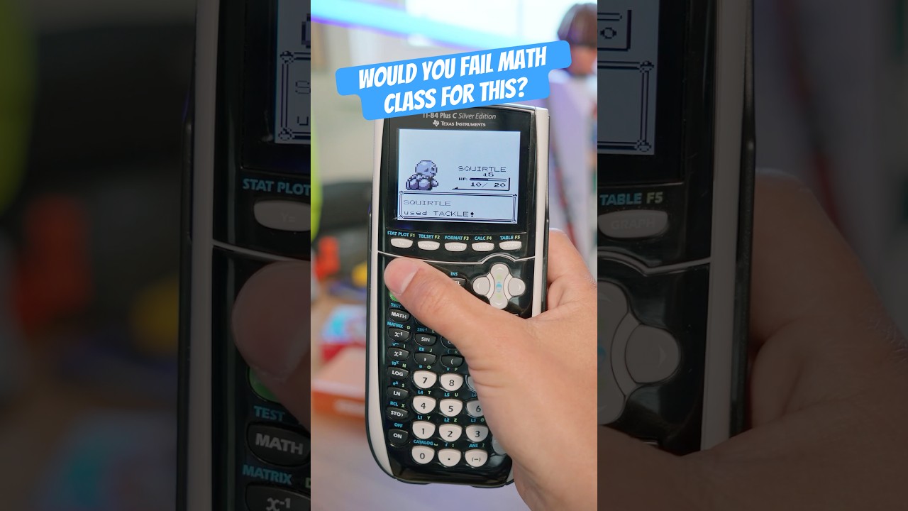 Playing Pok&eacute;mon on a Ti-84 Calculator