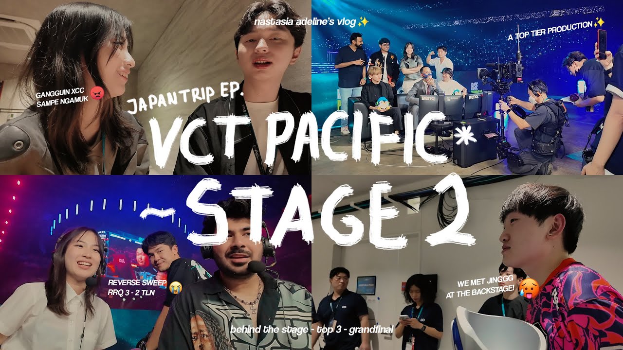 VCT PACIFIC STAGE - JAPAN VLOG PART 1