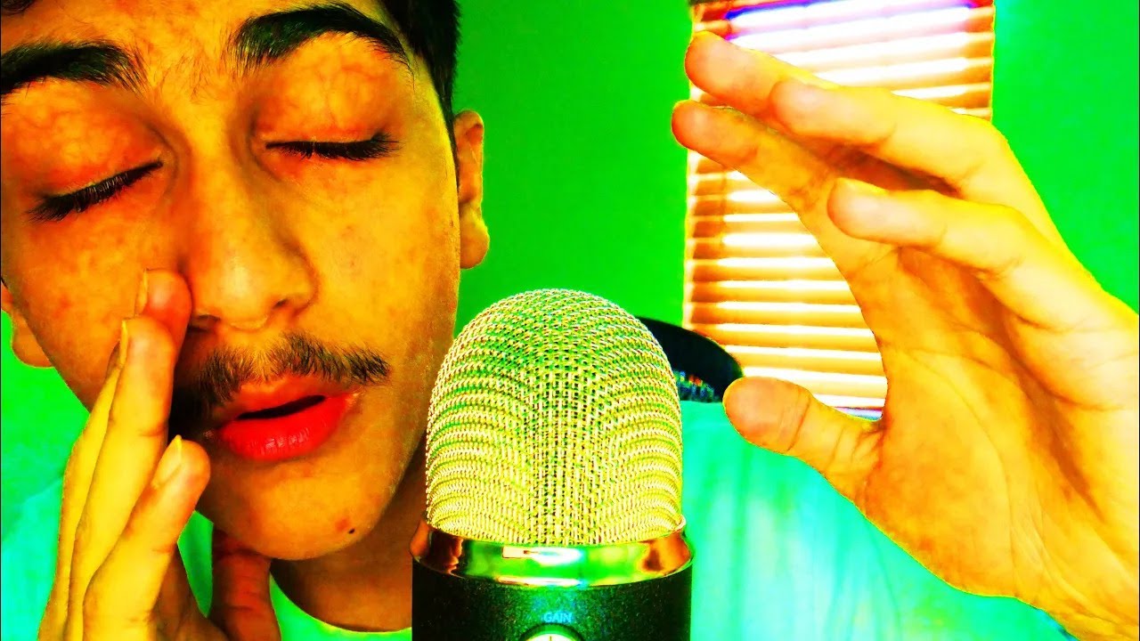 Asmr Mouth Sounds & Inaudible Whispers at 100% SENSITIVITY [fast] [aggressive]