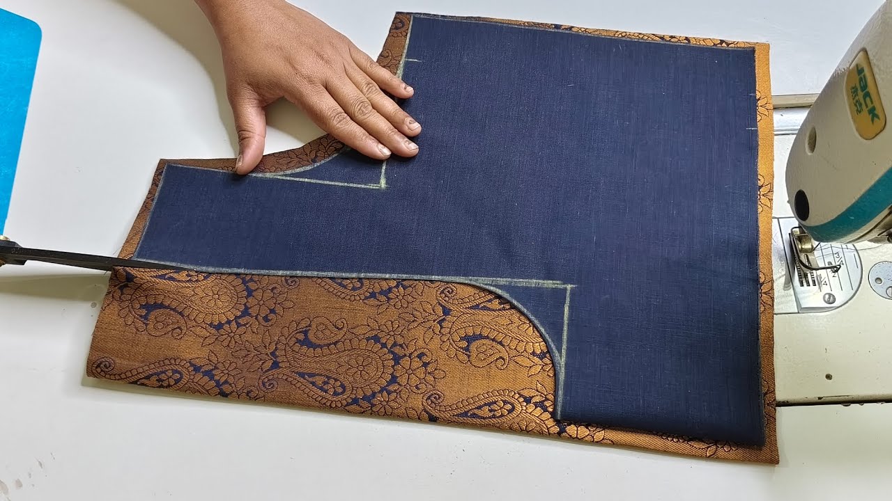 Designer Blouse Design Cutting and stitching Blouse Back Neck Designs | Back Neck Blouse Designs