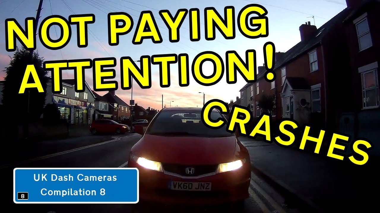 UK Dash Cameras - Compilation 8 - 2019 Bad Drivers, Crashes + Close Calls